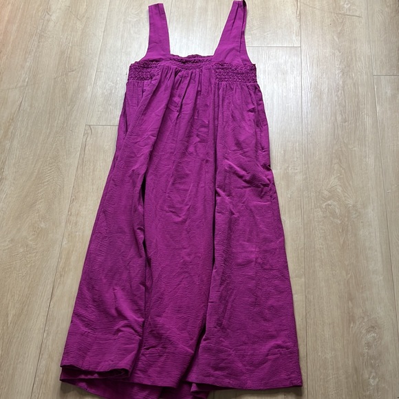 FREE PEOPLE Free Est Delphine Midi Dress, SIZE LARGE 0939 - Picture 7 of 10